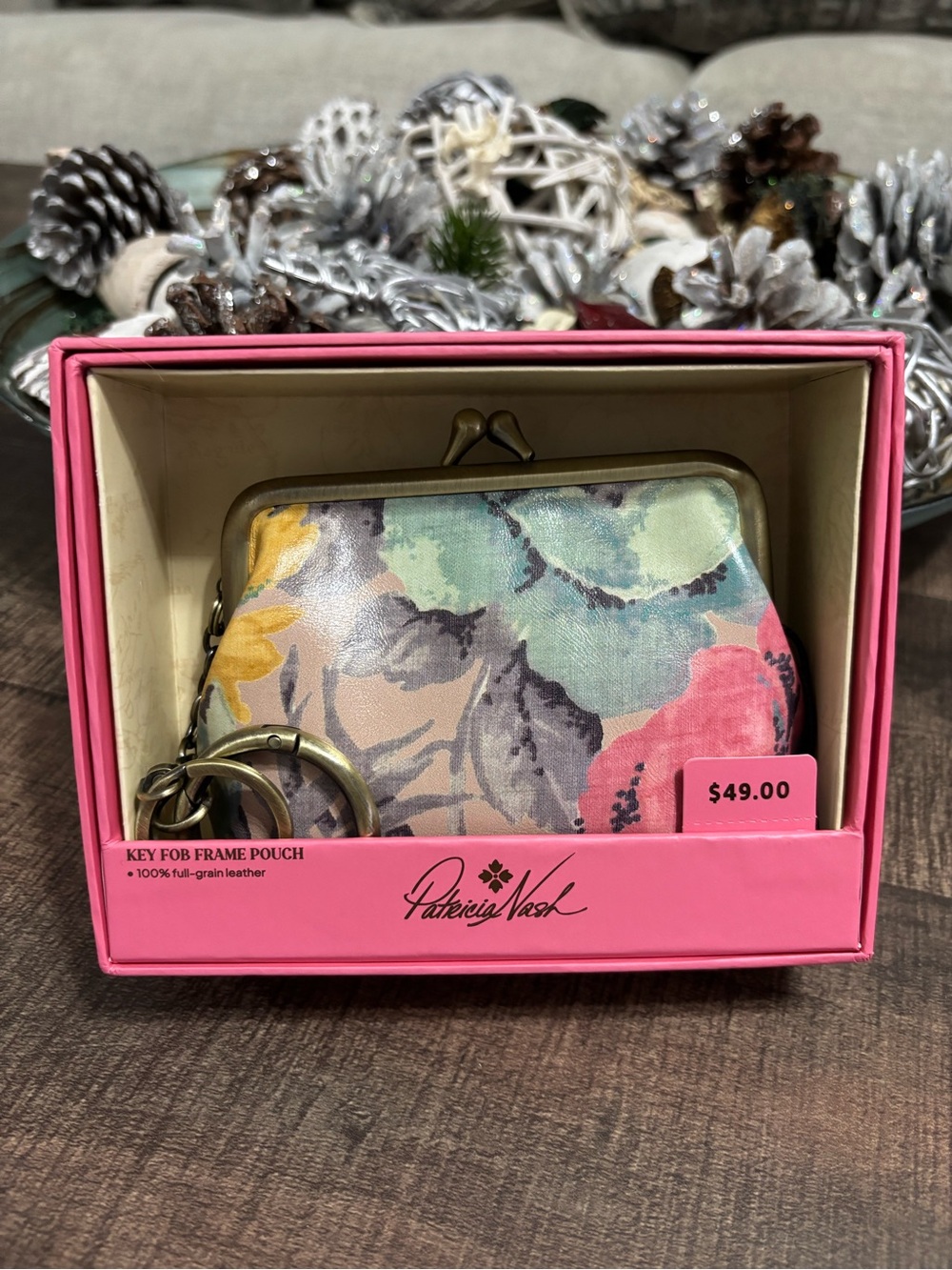 Patricia Nash “First Bloom” Kisslock Coin Purse